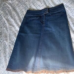 CAbi Jean skirt